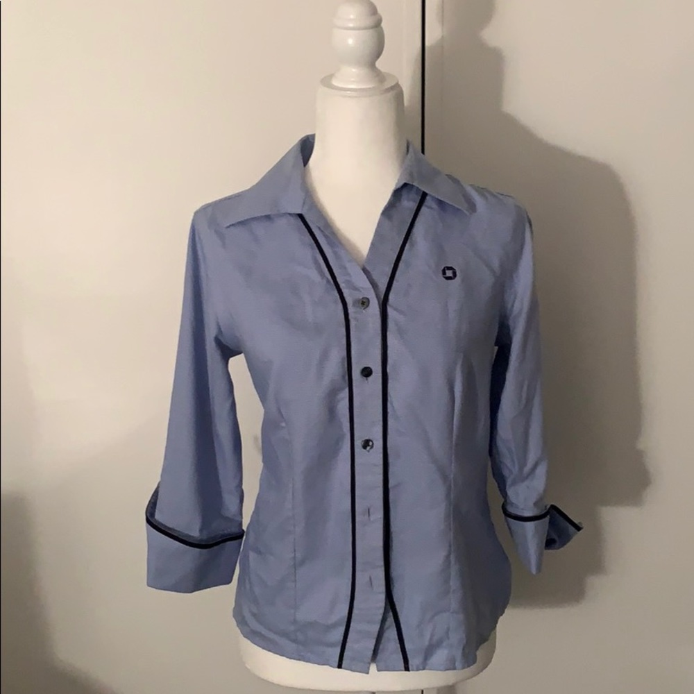 3/4 Sleeve Chase Button Down